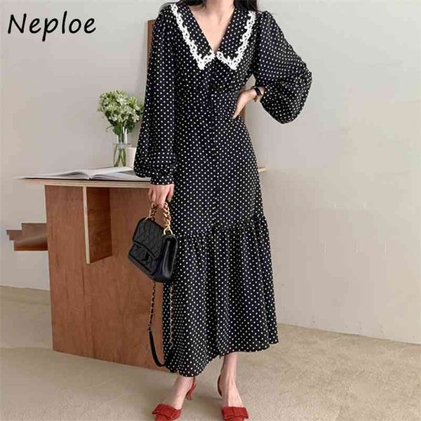 elegant lace patch dot hook flower dress women high waist hip a line long vestidos doll collar sleeve robe spring 210422, Black;gray
elegant lace patch dot hook flower dress women high waist hip a line long vestidos doll collar sleeve robe spring 210422, Black;gray