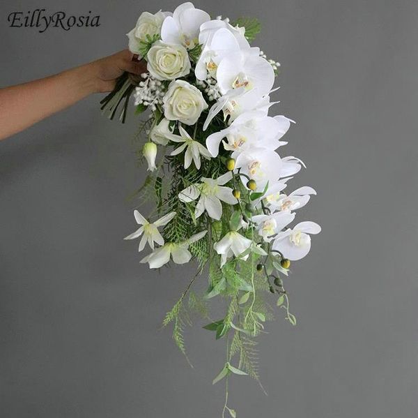wedding flowers waterfall white phalaenopsis bridal bouquet cacading orchid bride ceremony pography props home decoration
wedding flowers waterfall white phalaenopsis bridal bouquet cacading orchid bride ceremony pography props home decoration