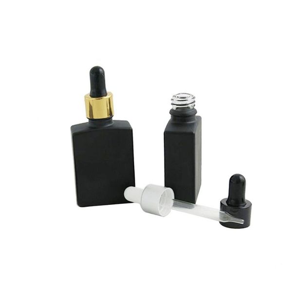 storage bottles & jars 200pcs/lot 30ml frost black square flat glass bottle with aluminum dropper 1oz empty matte essential oil
storage bottles & jars 200pcs/lot 30ml frost black square flat glass bottle with aluminum dropper 1oz empty matte essential oil