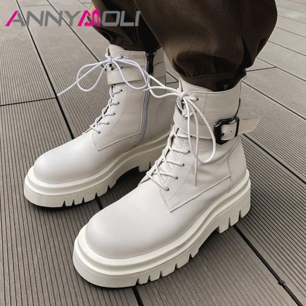 boots annymoli women motorcycle shoes buckle real leather platform flats ankle zip lace up short lady autumn winter1 70cc, Black
boots annymoli women motorcycle shoes buckle real leather platform flats ankle zip lace up short lady autumn winter1 70cc, Black