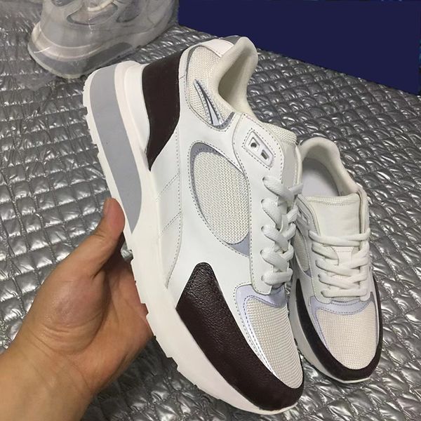 2021 designer run away sneaker trainers for men womens flats leather mesh lace-up runner trainer casual shoes with box 286, Black
2021 designer run away sneaker trainers for men womens flats leather mesh lace-up runner trainer casual shoes with box 286, Black