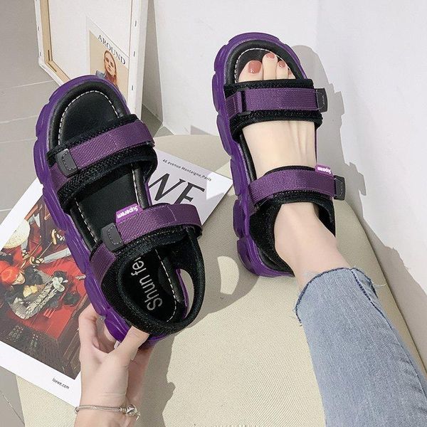 sports sandals women's summer 2021 casual thick-soled beach roman fashion hundred simple, Black
sports sandals women's summer 2021 casual thick-soled beach roman fashion hundred simple, Black