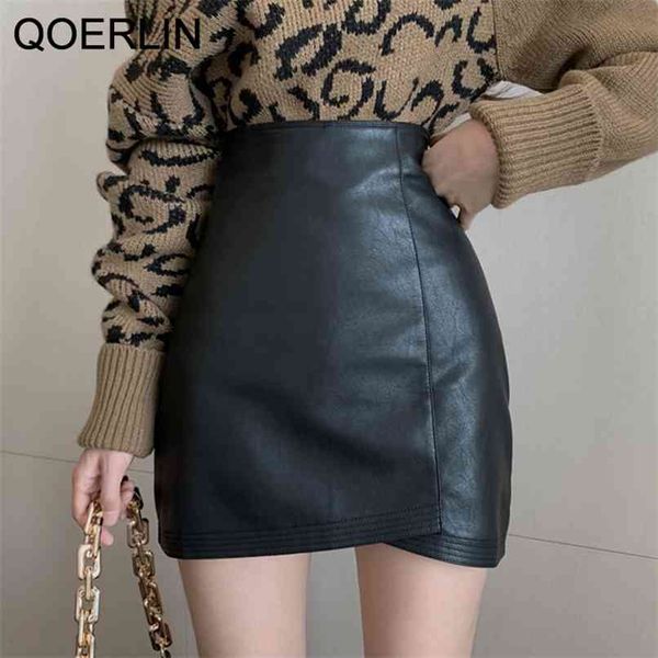 simple elegant split leather skirt high waist a-line summer casual streetwear mini slim pu plus size 210601, Black
simple elegant split leather skirt high waist a-line summer casual streetwear mini slim pu plus size 210601, Black