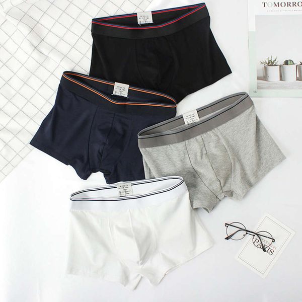 trendy brand cotton men's underwear boxers and breathable summer youth large size boxer shorts, Black;white
trendy brand cotton men's underwear boxers and breathable summer youth large size boxer shorts, Black;white