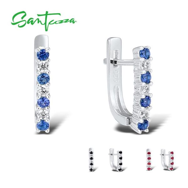 stud santuzza 925 sterling silver earrings for women created ruby black spinel blue zirconia brincos fashion fine jewelry, Golden;silver
stud santuzza 925 sterling silver earrings for women created ruby black spinel blue zirconia brincos fashion fine jewelry, Golden;silver