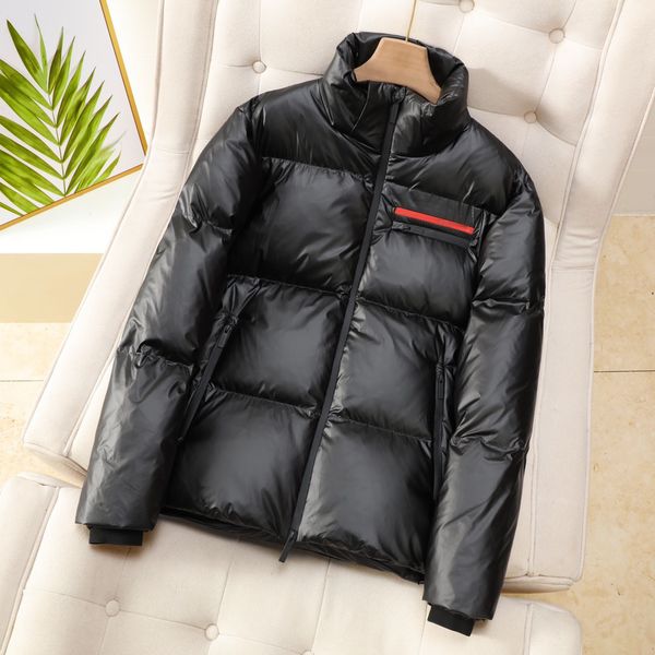 men's down jacket 2021 new thick down jacket long-sleeved hooded zipper jacket coat, Black
men's down jacket 2021 new thick down jacket long-sleeved hooded zipper jacket coat, Black