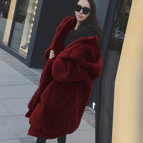 women's fur & faux winter oversized loose coat women parka long warm jacket coats hoodies outwear hooded fluffy, Black
women's fur & faux winter oversized loose coat women parka long warm jacket coats hoodies outwear hooded fluffy, Black