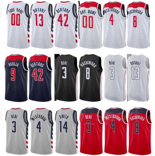 print basketball davis bertans jersey 42 bradley beal 3 russell westbrook 4 raul neto 19 city earned edition red white custom name number, Black
print basketball davis bertans jersey 42 bradley beal 3 russell westbrook 4 raul neto 19 city earned edition red white custom name number, Black