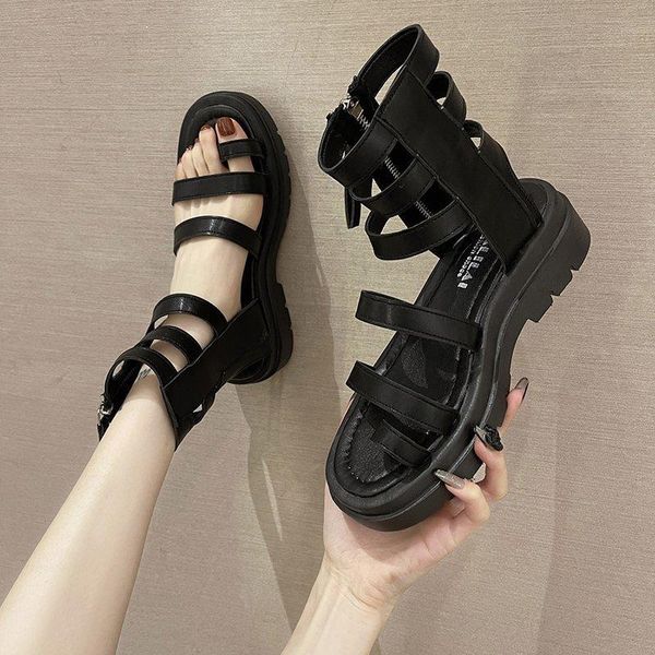 sandals leosoxs fashion high-women ankle-strap platform comfort summer beach ladies open toe casual shoes gladiator, Black
sandals leosoxs fashion high-women ankle-strap platform comfort summer beach ladies open toe casual shoes gladiator, Black