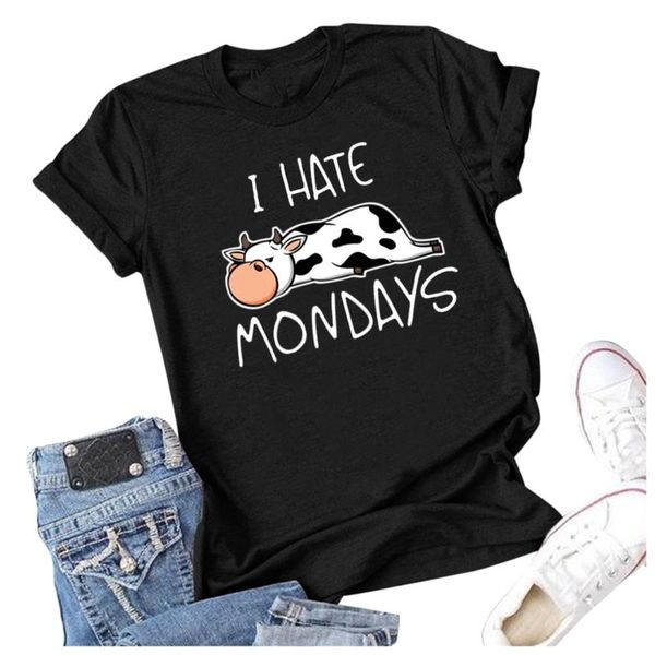 women's t-shirt adult's cow round 2021 collar cute clothes neck print casual style fashion comfortable jumper top, White
women's t-shirt adult's cow round 2021 collar cute clothes neck print casual style fashion comfortable jumper top, White
