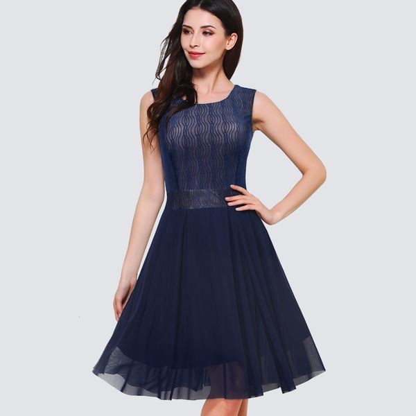 dresses fashion summer style women o-neck sleeveless pinup swing a-line elegant mesh party ball gown ha031, Black;gray
dresses fashion summer style women o-neck sleeveless pinup swing a-line elegant mesh party ball gown ha031, Black;gray