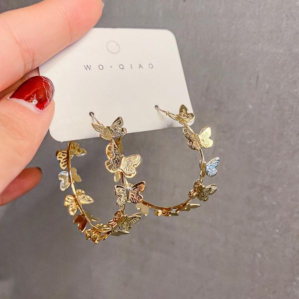 dangle & chandelier geometric women girls hollow cool butterfly round hoop earrings drop, Silver
dangle & chandelier geometric women girls hollow cool butterfly round hoop earrings drop, Silver
