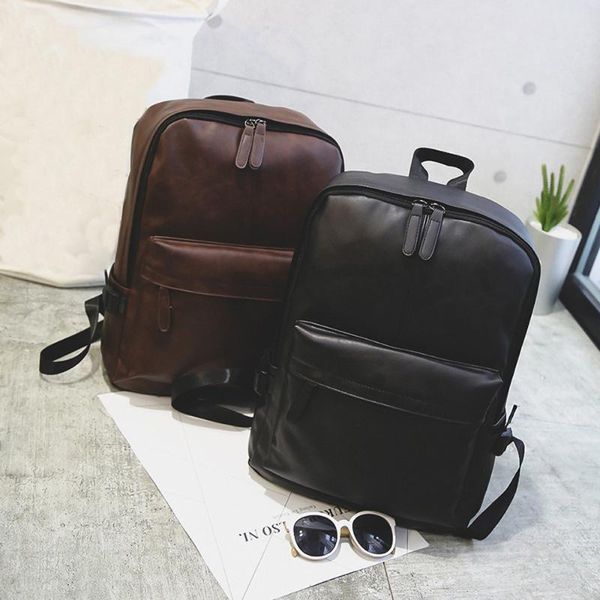 backpack leather casual waterproof travel laprucksack school bag suitable for all ages #s11
backpack leather casual waterproof travel laprucksack school bag suitable for all ages #s11