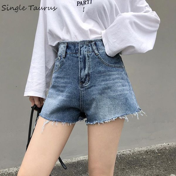 women's shorts 2021 summer jeans for women high waist loose a line cotton denim blue chores para mujer hip hop korean short pants, White;black
women's shorts 2021 summer jeans for women high waist loose a line cotton denim blue chores para mujer hip hop korean short pants, White;black