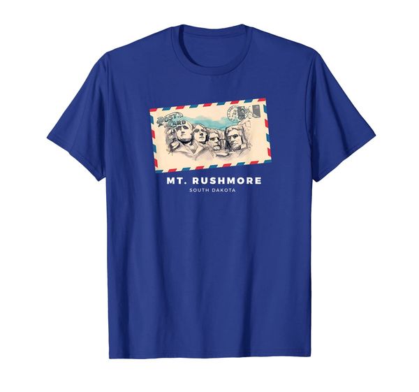 vintage watercolor mt. rushmore postcard shirt, White;black
vintage watercolor mt. rushmore postcard shirt, White;black