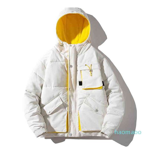 Men's Down & Parkas Fashion-Winter Jacket Warm Padded Parka Men Fashion Hit Color Hooded Coat Mens Streetwear Multi-pocket Male Cl, Black
Men's Down & Parkas Fashion-Winter Jacket Warm Padded Parka Men Fashion Hit Color Hooded Coat Mens Streetwear Multi-pocket Male Cl, Black