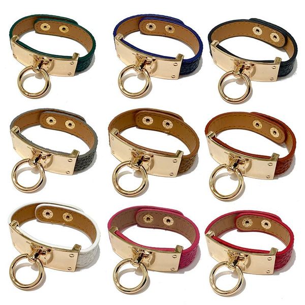 punk style buckle belt pu leather bracelets women men multicolor geometry round charms adjustable bangles fashion jewelry z210 bangle, Black
punk style buckle belt pu leather bracelets women men multicolor geometry round charms adjustable bangles fashion jewelry z210 bangle, Black
