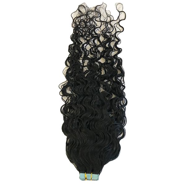 malaysian wavy tape in human hair extensions 40pcs for women natural color skin weft hairs extension, Black
malaysian wavy tape in human hair extensions 40pcs for women natural color skin weft hairs extension, Black