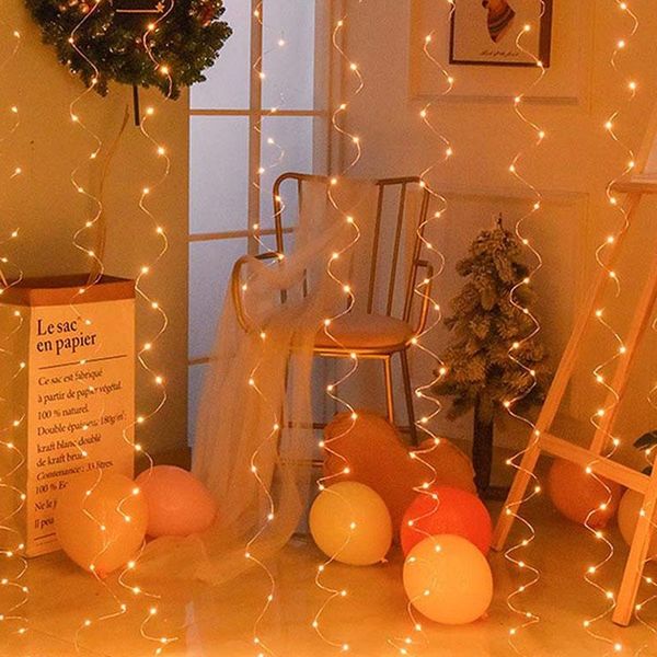 party decoration 200 led lighting form warm white curtain fairy lights string indoor/outdoor backdrop wedding xmas night light 2 1
party decoration 200 led lighting form warm white curtain fairy lights string indoor/outdoor backdrop wedding xmas night light 2 1