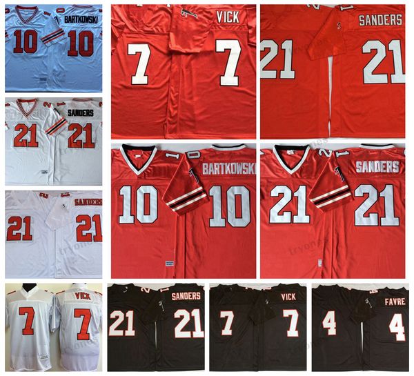 mens vintage football jerseys 21 deion sanders 4 brett favre 7 michael vick 10 steve bartkowski red white black stitched jersey, Black;red
mens vintage football jerseys 21 deion sanders 4 brett favre 7 michael vick 10 steve bartkowski red white black stitched jersey, Black;red