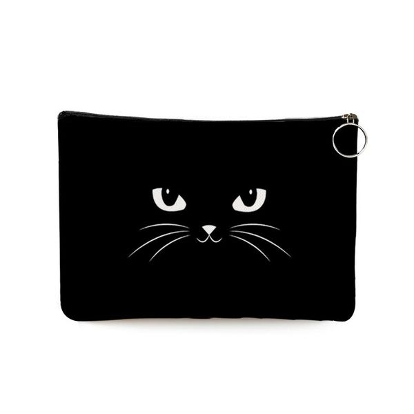cosmetic bags & cases cute black cat print canvas bag outdoor large girl makeup women toiletries organizer storagecases pouch
cosmetic bags & cases cute black cat print canvas bag outdoor large girl makeup women toiletries organizer storagecases pouch