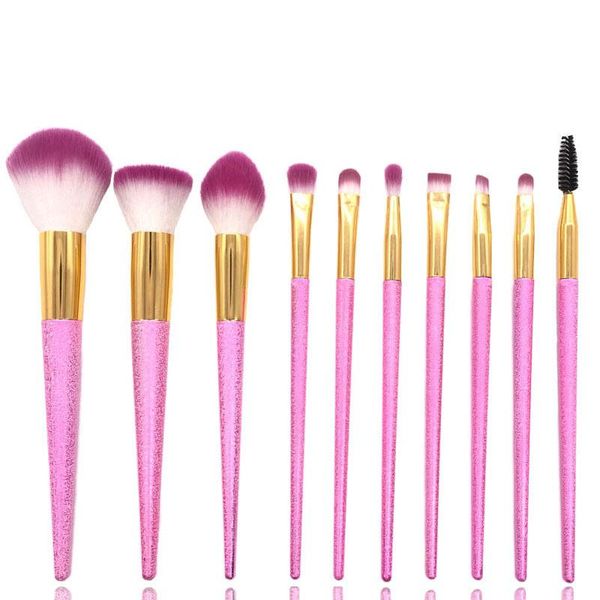 makeup brushes 10pcs pink handle set foundation blending power crease brush cosmetic beauty make up tool
makeup brushes 10pcs pink handle set foundation blending power crease brush cosmetic beauty make up tool