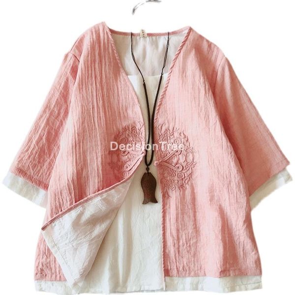 traditional chinese clothing women blouses cotton linen shirt oriental female hanfu china cheongsam ethnic, Red
traditional chinese clothing women blouses cotton linen shirt oriental female hanfu china cheongsam ethnic, Red