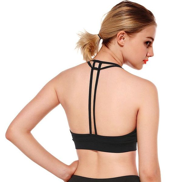 gym clothing women's sport bra fitness yoga running underwear crop shockproof breathable push up, White;black
gym clothing women's sport bra fitness yoga running underwear crop shockproof breathable push up, White;black