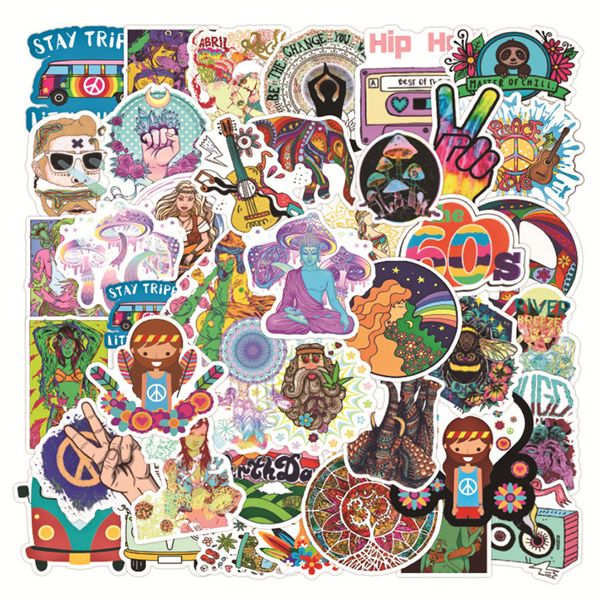 50 pcs hippie small fresh graffiti waterproof skateboard travel suitcase phone lapluggage stickers cute kids girl toy
50 pcs hippie small fresh graffiti waterproof skateboard travel suitcase phone lapluggage stickers cute kids girl toy