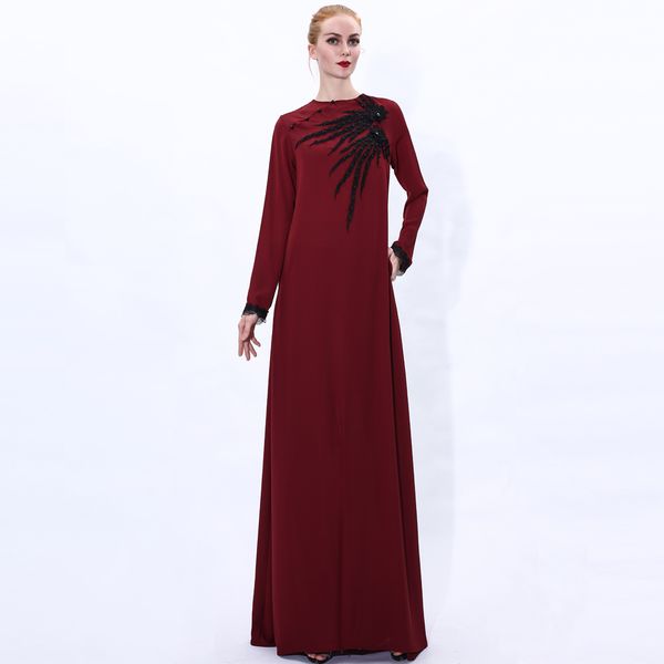 eid mubarak kaftan dubai abaya turkey muslim hijab dress caftan islam clothing maxi dresses abayas for women robe qatar vestidos, Red
eid mubarak kaftan dubai abaya turkey muslim hijab dress caftan islam clothing maxi dresses abayas for women robe qatar vestidos, Red