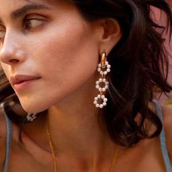 hoop & huggie timeless wonder glam natural pearl geo hoops earrings for women ins trendy boho designer party goth gift emo egirl runway 1362, Golden;silver
hoop & huggie timeless wonder glam natural pearl geo hoops earrings for women ins trendy boho designer party goth gift emo egirl runway 1362, Golden;silver