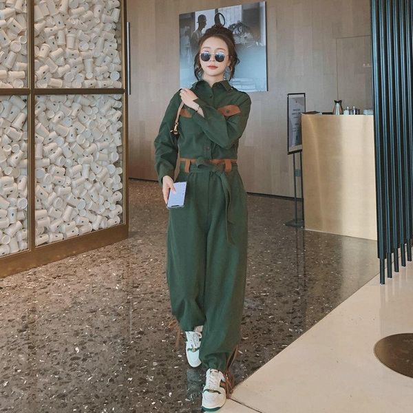 women long sleeve shirt jumpsuit streetwear hip hop loose one piece pants female bandage wide leg trouser romper spring autumn women's, Black;white
women long sleeve shirt jumpsuit streetwear hip hop loose one piece pants female bandage wide leg trouser romper spring autumn women's, Black;white