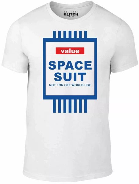 value space suit t-shirt - funny t shirt joke fancy dress gift astronaut sci fi, White;black
value space suit t-shirt - funny t shirt joke fancy dress gift astronaut sci fi, White;black
