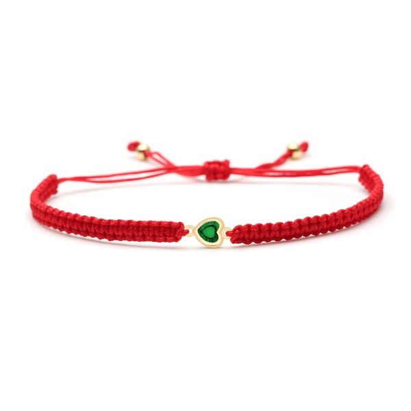 charm bracelets mini copper green love heart macrame bracelet women men stone red black cord braided cute jewelry present, Golden;silver
charm bracelets mini copper green love heart macrame bracelet women men stone red black cord braided cute jewelry present, Golden;silver