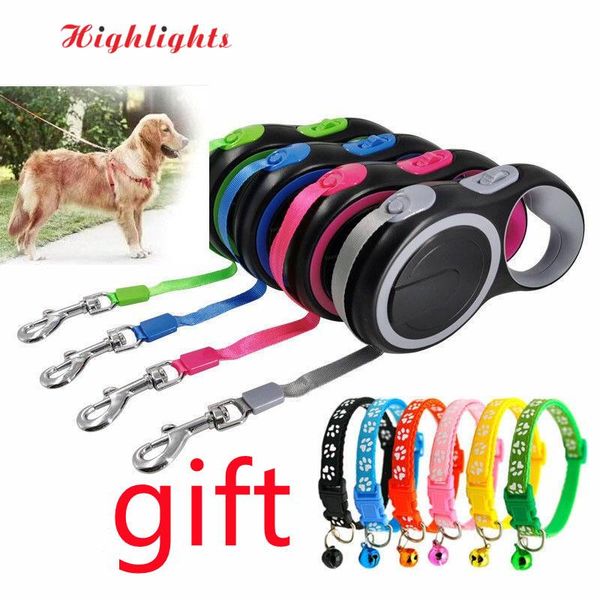 long strong pet leash for large dogs durable nylon retractable big dog leads automatic extending rope collars & leashes
long strong pet leash for large dogs durable nylon retractable big dog leads automatic extending rope collars & leashes