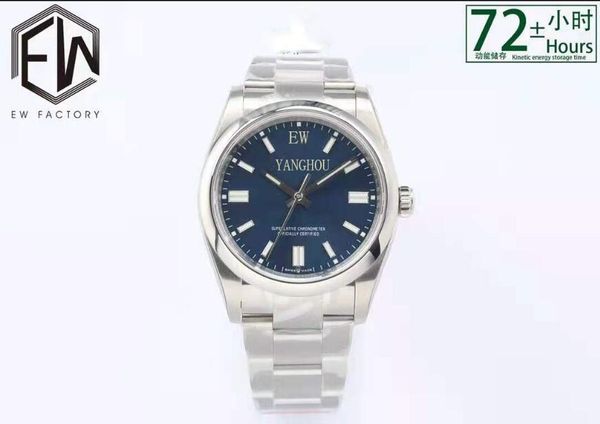 ew wristwatches 126000 36mm stainless steel 904l silver dial luminescent sapphire eta 3230 movement mechanical automatic mens watch watches, Slivery;brown
ew wristwatches 126000 36mm stainless steel 904l silver dial luminescent sapphire eta 3230 movement mechanical automatic mens watch watches, Slivery;brown