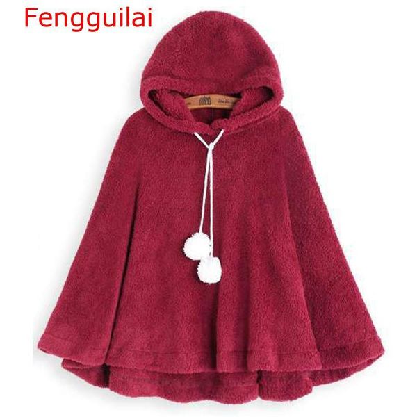 women's hoodies & sweatshirts winter casual sweatshirt women pullovers solid color hooded poncho coat loose large swing cute lacing flu, Black 
women's hoodies & sweatshirts winter casual sweatshirt women pullovers solid color hooded poncho coat loose large swing cute lacing flu, Black