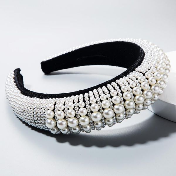 hair clips & barrettes high-end trend pearl sponge widened thickened baroque headband accessories for girls, Golden;silver
hair clips & barrettes high-end trend pearl sponge widened thickened baroque headband accessories for girls, Golden;silver
