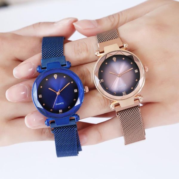 wristwatches luxury starry sky numeral women watch black golden elegant magnet buckle rhinestones ladies wristwatch clock gift orologio donn, Slivery;brown
wristwatches luxury starry sky numeral women watch black golden elegant magnet buckle rhinestones ladies wristwatch clock gift orologio donn, Slivery;brown