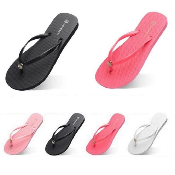 style342 slippers beach shoes flip flops womens green yellow orange navy bule white pink brown summer sandals 35-38, Black 
style342 slippers beach shoes flip flops womens green yellow orange navy bule white pink brown summer sandals 35-38, Black