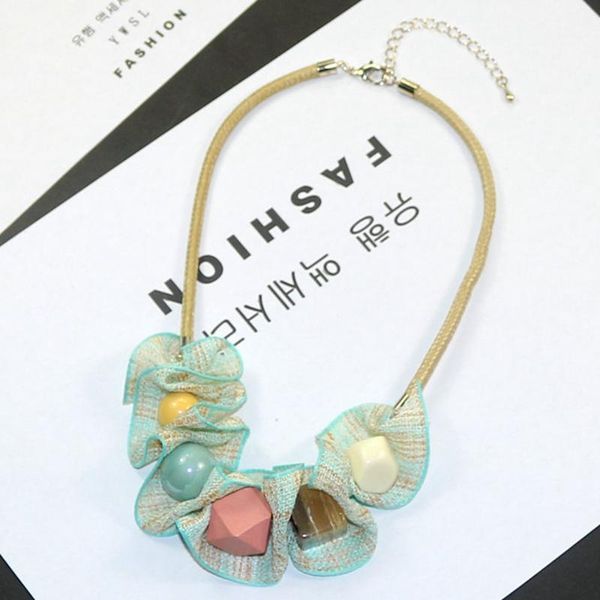fashionable temperament baitao cotton and ribbon mixed colored resin beads accessory necklace woman clavicle chain chokers, Golden;silver
fashionable temperament baitao cotton and ribbon mixed colored resin beads accessory necklace woman clavicle chain chokers, Golden;silver