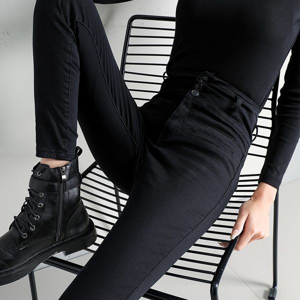 women's jeans high waisted black slim spring clothes elastic quarter leggings tights in 2021, Blue
women's jeans high waisted black slim spring clothes elastic quarter leggings tights in 2021, Blue