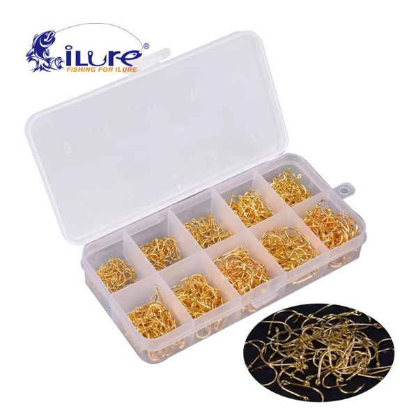 fishing hooks ilure 500 pcs/box high carbon steel size # 3- 12 pack carp tackle fishhooks accessories
fishing hooks ilure 500 pcs/box high carbon steel size # 3- 12 pack carp tackle fishhooks accessories