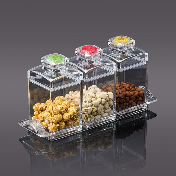 Square Acrylic Transparent Storage Bottle Kitchen Foods Eco Friendly Box Especieros Para Cocina Home Organizer JQ Bottles & Jars
Square Acrylic Transparent Storage Bottle Kitchen Foods Eco Friendly Box Especieros Para Cocina Home Organizer JQ Bottles & Jars