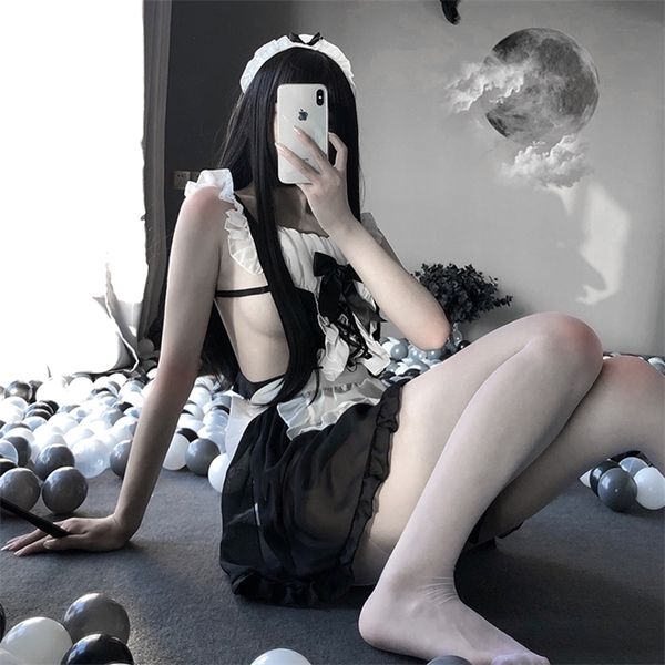 cute anime maid cosplay costumes japanese women cosplay school student uniform lingerie set bowknot underwear kawaii outfits, Black;white
cute anime maid cosplay costumes japanese women cosplay school student uniform lingerie set bowknot underwear kawaii outfits, Black;white