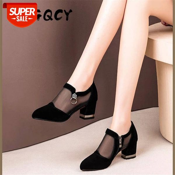 mesh women shoes high heel new summer breathable pumps zip pointed thick heels fashion female dress elegant footwear #se2n, Black
mesh women shoes high heel new summer breathable pumps zip pointed thick heels fashion female dress elegant footwear #se2n, Black