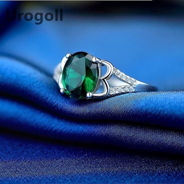 cluster rings noble women ring pure 925 sterling silver green zircon rhinestone finger for wedding bride jewelry accessories, Golden;silver
cluster rings noble women ring pure 925 sterling silver green zircon rhinestone finger for wedding bride jewelry accessories, Golden;silver
