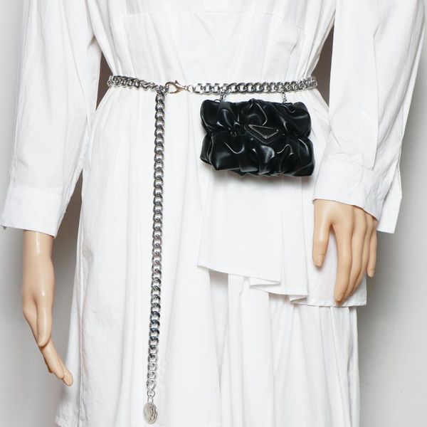 waist bags mini cute pleated fanny packs black pu leather chain coin bag detachable shoulder 2021 luxury ladies messenger
waist bags mini cute pleated fanny packs black pu leather chain coin bag detachable shoulder 2021 luxury ladies messenger