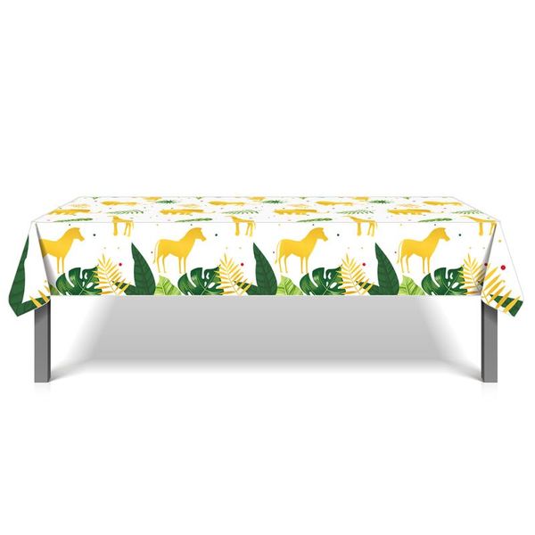 disposable dinnerware 130*220cm pe wild one jungle animals theme birthday party tablecovers tablecloths baby shower decoration
disposable dinnerware 130*220cm pe wild one jungle animals theme birthday party tablecovers tablecloths baby shower decoration