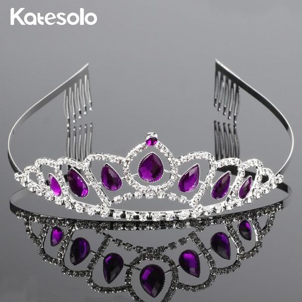 hair clips & barrettes luxury girl purple crystal crown jewelry wedding banquet headband tiara for women teardrop comb bridal accessories, Golden;silver
hair clips & barrettes luxury girl purple crystal crown jewelry wedding banquet headband tiara for women teardrop comb bridal accessories, Golden;silver